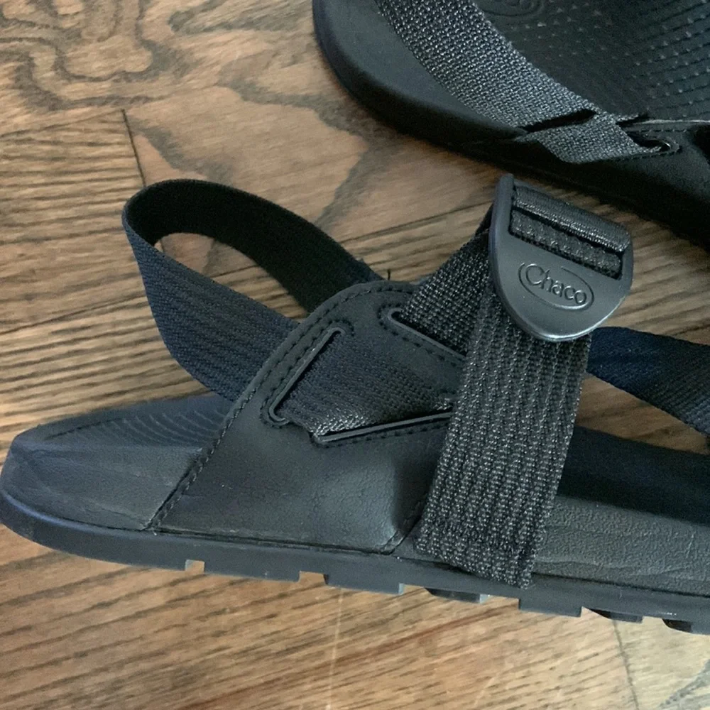 Chaco Black Strappy Sandals